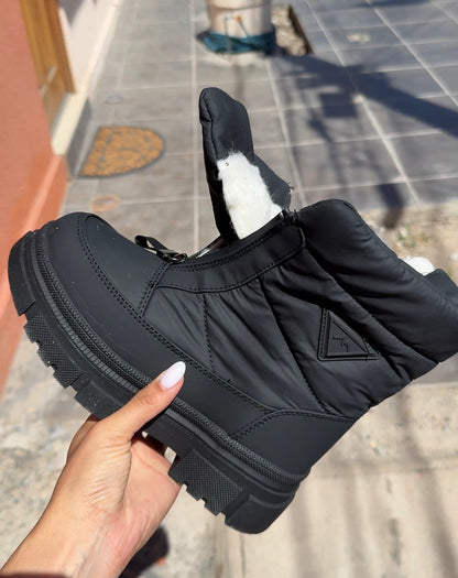 Botas impermeables Alaska, con chiporro para mujer
