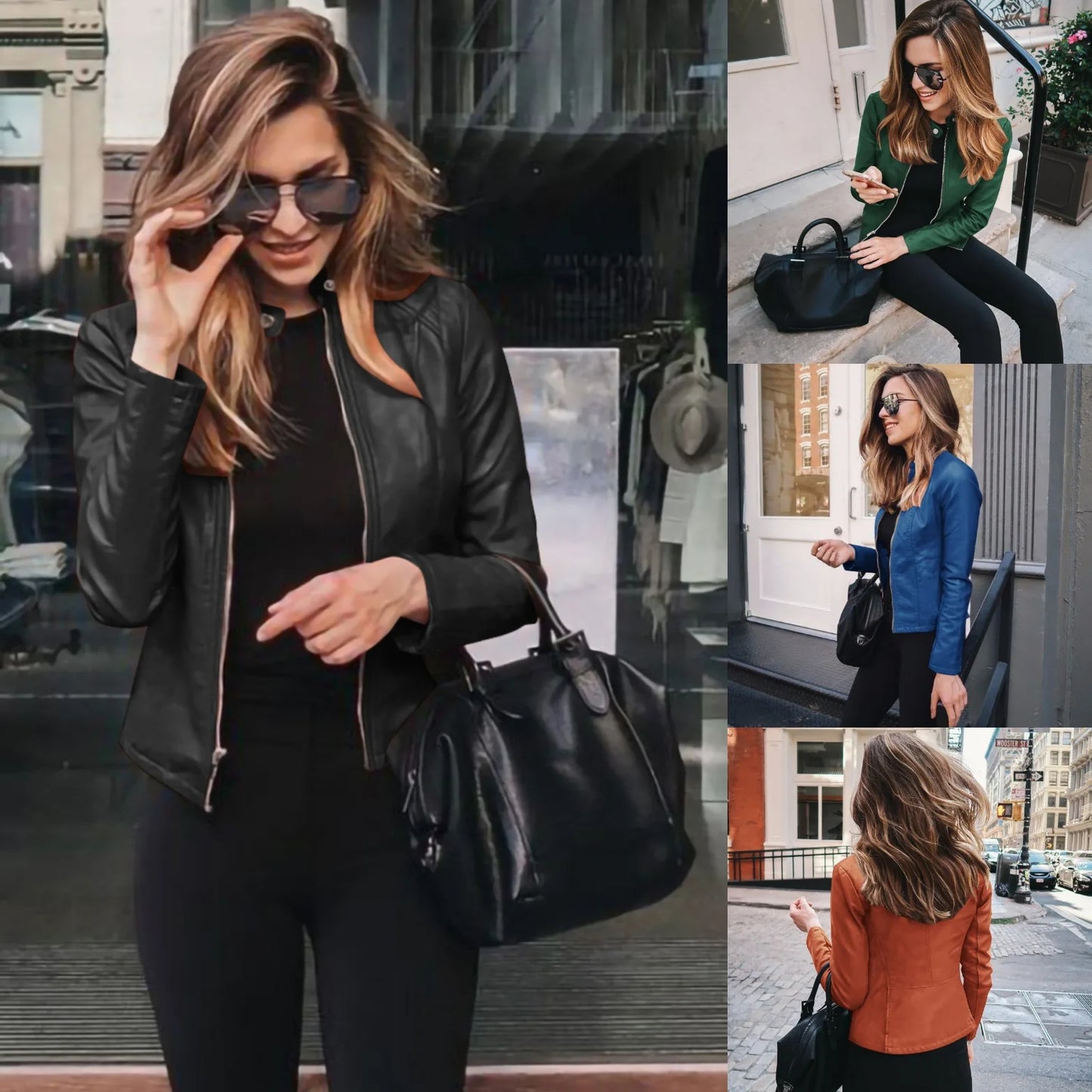 Chaqueta Ally™ | Colección Ecocuero