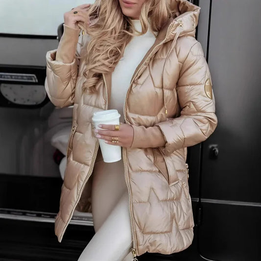 Chaqueta puffer de algodon