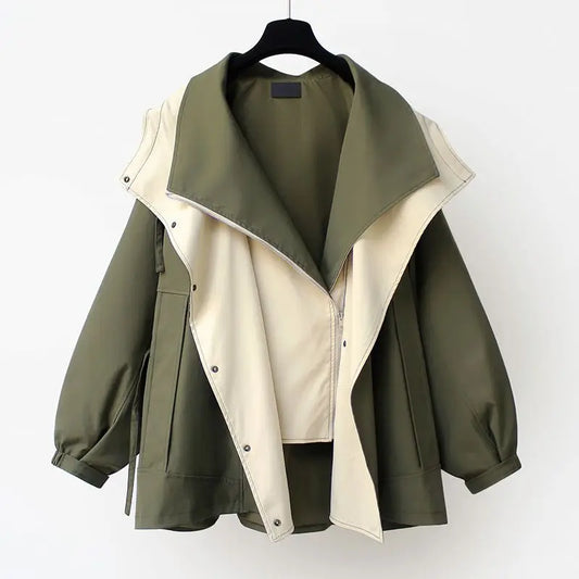 Impermeable de gabardina Ivone